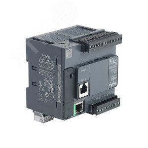 Блок базовый компактный M221-16IO Транзисторный источник Ethernet TM221CE16T Schneider Electric - 4