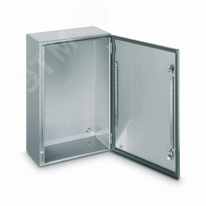 Шкаф со сплошной дверью 600х600х250мм нержавеющая сталь NSYS3X6625H Schneider Electric - 4