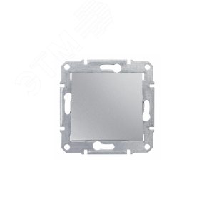 Sedna Переключатель одноклавишный проходной в рамку алюминий сх.7 SDN0500160 Schneider Electric - 5