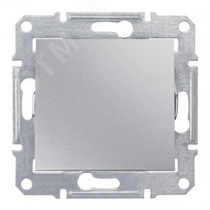 Выключатель одноклавишный, в рамку, IP44, алюминий SDN0100360 Schneider Electric