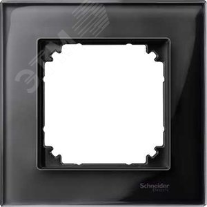 Рамка 1 пост стеклянная черный оникс MTN404103 Schneider Electric - 5