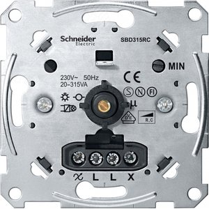 Механизм поворотного светорегулятора 315Вт MTN5136-0000 Schneider Electric - 3