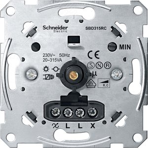 Механизм поворотного светорегулятора 315Вт MTN5136-0000 Schneider Electric - 4