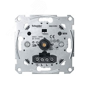 Механизм поворотного светорегулятора 315Вт MTN5136-0000 Schneider Electric - 8