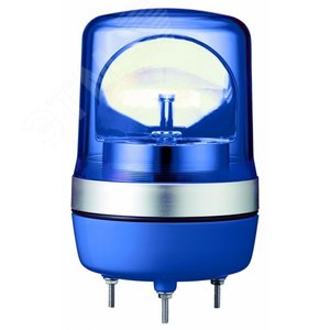 Лампа маячок вращающаяся синяя 24В AC/DC 106 мм XVR10B06 Schneider Electric - 2