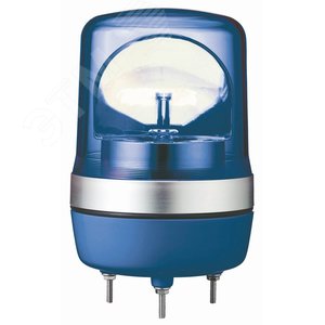 Лампа маячок вращающаяся синяя 24В AC/DC 106 мм XVR10B06 Schneider Electric - 4