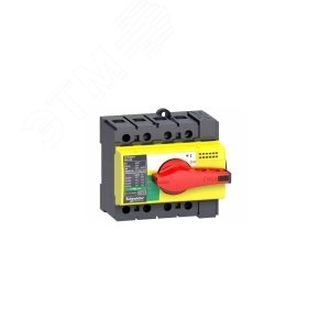 Выключатель-разъединитель INS63 3p красная рукоятка/желтая панель 28918 Schneider Electric - 7