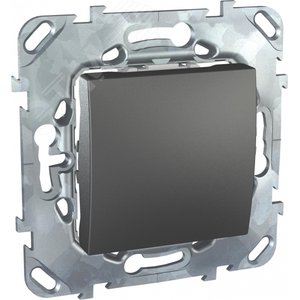 Выключатель одноклавишный, в рамку, графит MGU5.201.12ZD Schneider Electric - 3