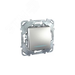 UNICAtop Переключатель одноклавишный с индикацией в рамку сх.6 MGU5.203.30NZD Schneider Electric - 7