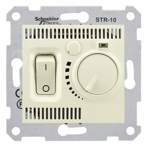 Sedna Термостат комнатный бежевый SDN6000147 Schneider Electric - 3