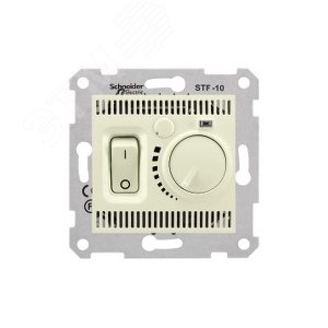 Sedna Термостат теплого пола бежевый SDN6000347 Schneider Electric - 7