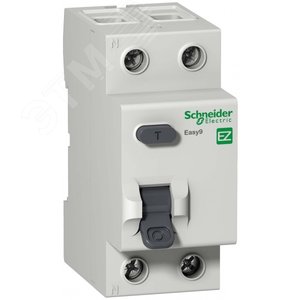 Выключатель дифференциального тока (УЗО) 2п 40А 30мА AC EASY 9 EZ9R34240 Schneider Electric - 5