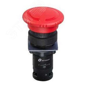 Кнопка грибовидная с фиксацией поворотная 1НО+1НЗ красная XB7ES545P Schneider Electric - 5