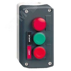 Пост кнопочный 2 кнопки с возвратом XALD361M Schneider Electric - 6