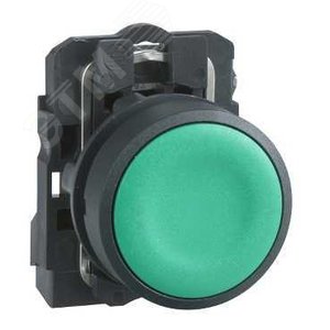Кнопка зеленая без фиксации 22 мм 1но XB5AA31 Schneider Electric - 7