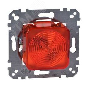Механизм сигнальной лампы E10 красный колпачок MTN319018 Schneider Electric - 9