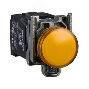 Лампа сигнальная оранжевая встраиваемая светодиод XB4BV5B5 Schneider Electric - 2