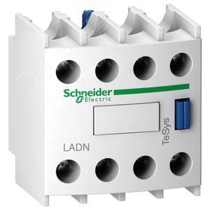 Блок контактный дополнительный к LC1-D фронтальный 2но+2нз LADN22 Schneider Electric - 3