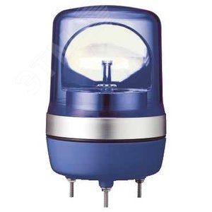 Лампа маячок вращающаяся синяя 24В AC/DC 106 мм XVR10B06 Schneider Electric - 6