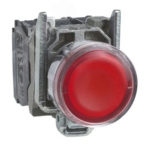 Кнопка красная возвратная 22мм 24В с подсветкой XB4BW34B5 Schneider Electric - 3