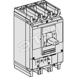 Выключатель автоматический  NS400DC МР2 4П 1250/2500А 500В