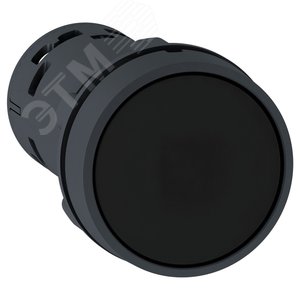 Кнопка черная с фиксацией 22мм но+нз XB7NH25 Schneider Electric - 3