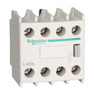 Блок контактный дополнительный к LC1-D фронтальный 4но LADN40 Schneider Electric