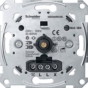 Механизм повротного светорегулятора 600ВА универсальный MTN5139-0000 Schneider Electric