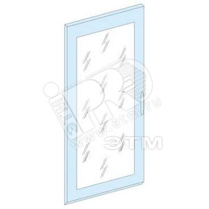 Изображение товара Дверь прозрачная IP55 11 модулей (шт)