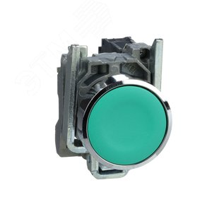 Кнопка зеленая без фиксации 22 мм 1но XB4BA31 Schneider Electric - 4