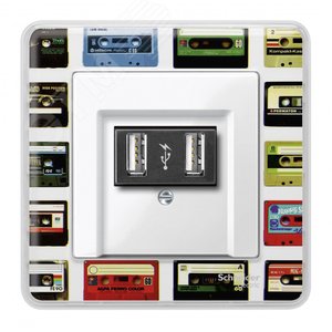 Накладка для аудио розетки белый MTN296019 Schneider Electric - 3