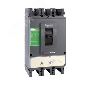 Выключатель автоматический трехполюсный EasyPact CVS 630N 50kA TM600D LV563316 Schneider Electric - 3