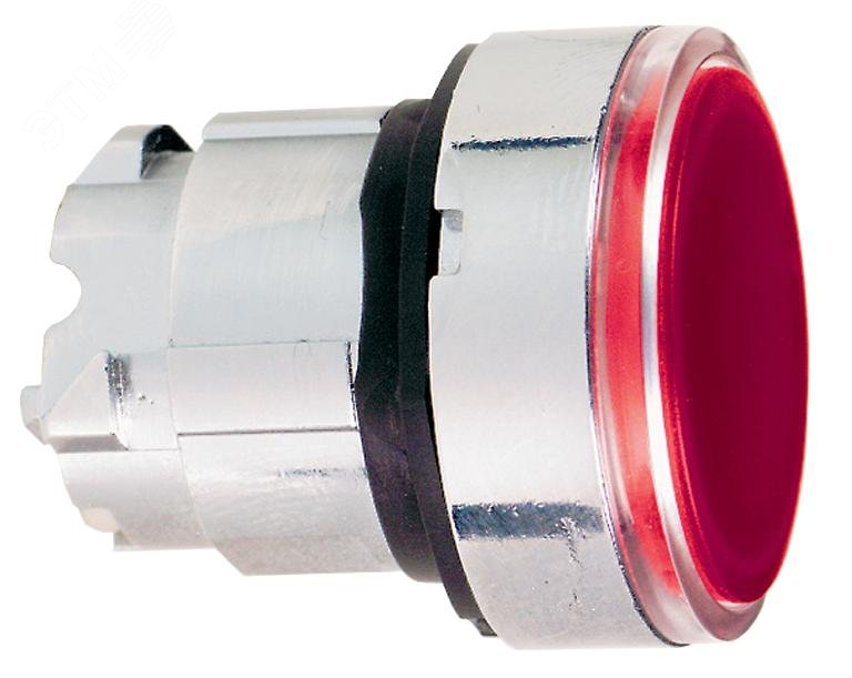 Головка кнопки с подсветкой красная ZB4BW343 Schneider Electric - превью 4