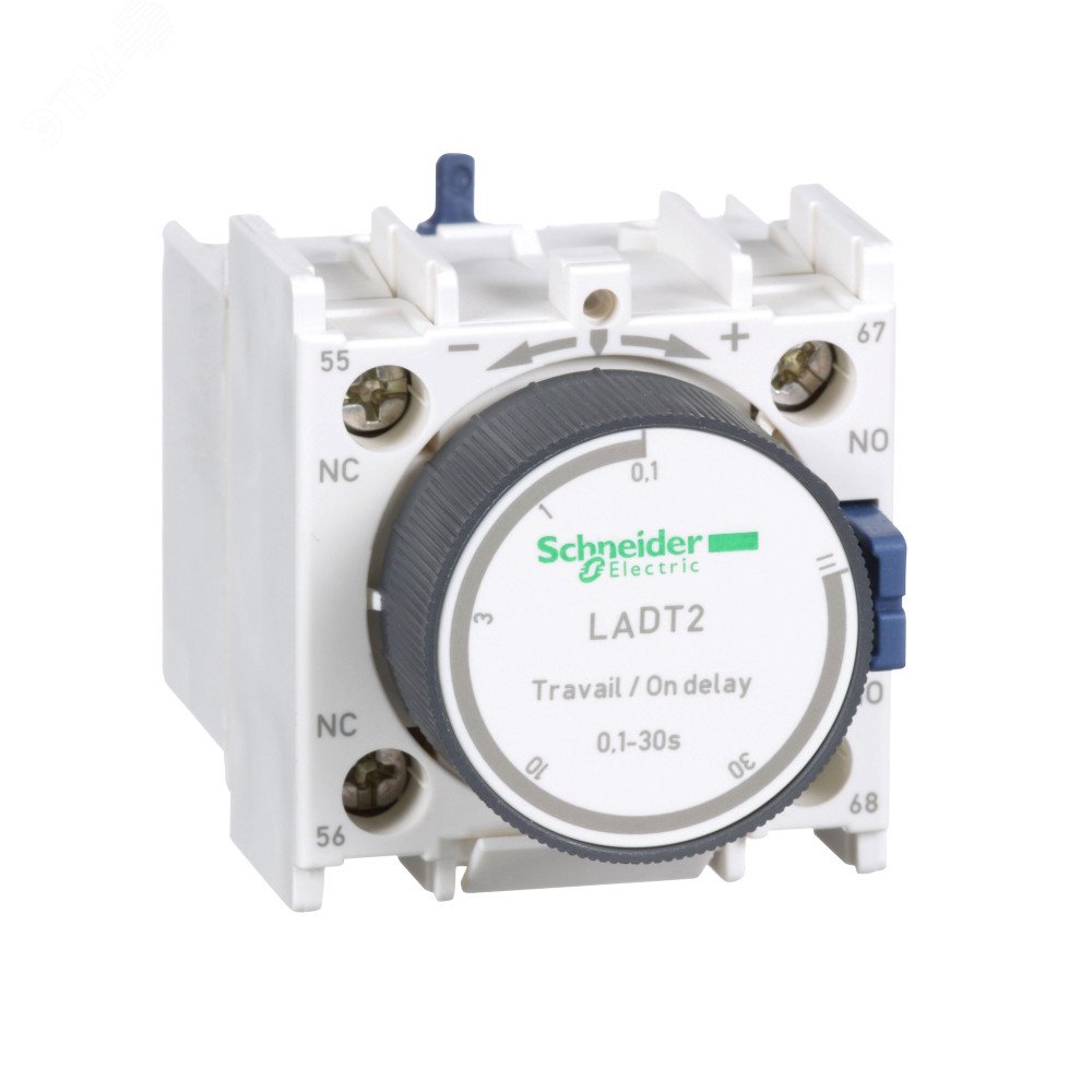 Блок контактный с задержкой при включении 0.1-30с LADT2 Schneider Electric - превью 3