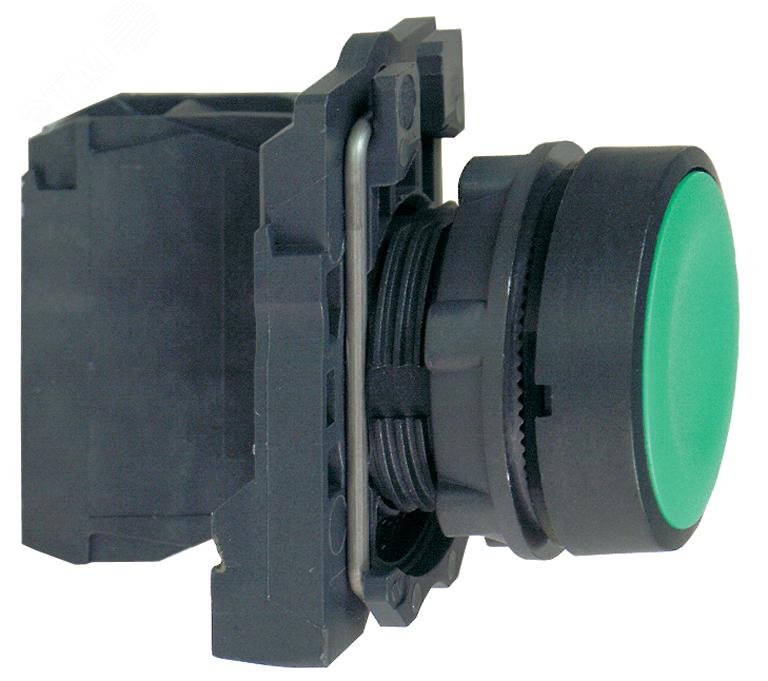 Кнопка зеленая без фиксации 22 мм 1но XB5AA31 Schneider Electric - превью 5