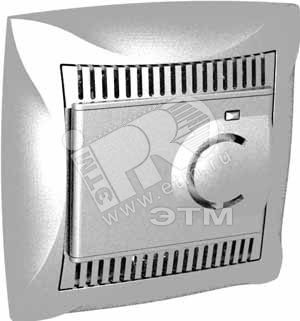 ДУЭТ Термостат электронный 10А для теплого пола с датчиком серебро WDE000338 Schneider Electric - превью 2