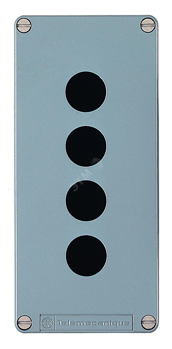 Пост кнопочный пустой 4 кнопки голубой артикул XAPM3204H29 Schneider ...