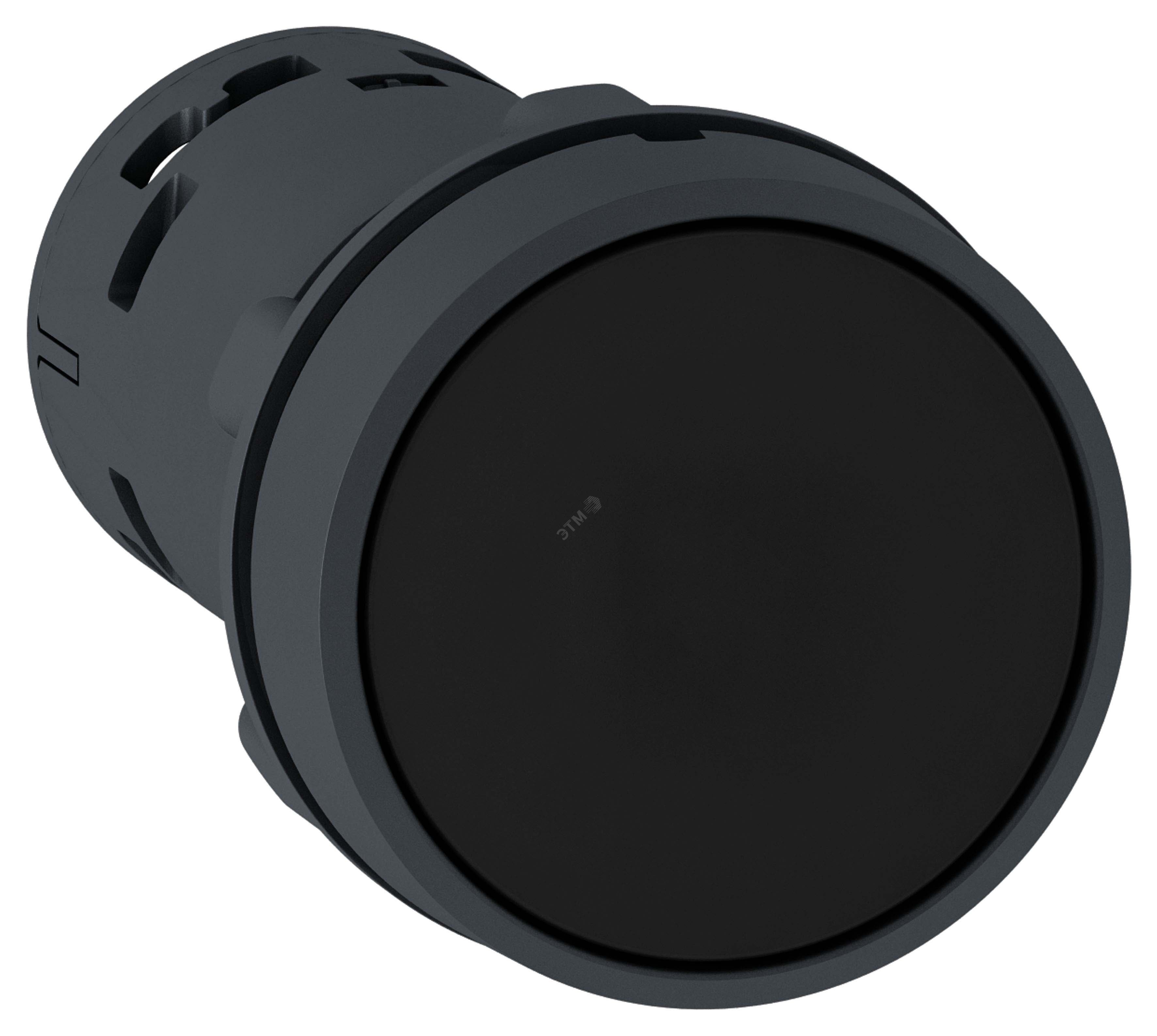 Кнопка черная с возвратом 22мм 1но XB7NA21 Schneider Electric - превью