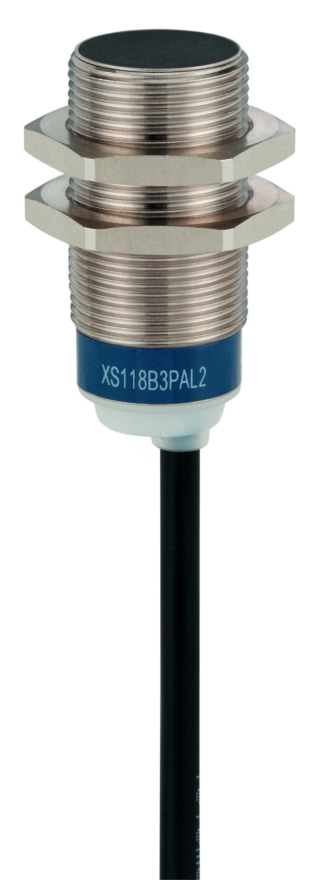 Датчик индуктивный цилиндрический НО NPN XS518B1NAL2 Schneider Electric - превью 2