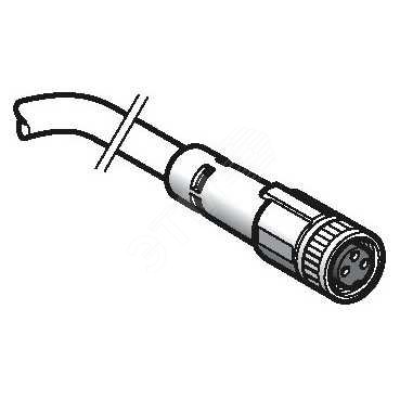 Изображение товара Разъем кабельный гнездовой Schneider Electric XZCP0566L2