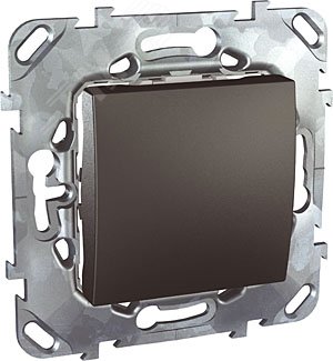 UNICAtop Переключатель одноклавишный коридорный в рамку черный MGU5.205.12ZD Schneider Electric - превью 5