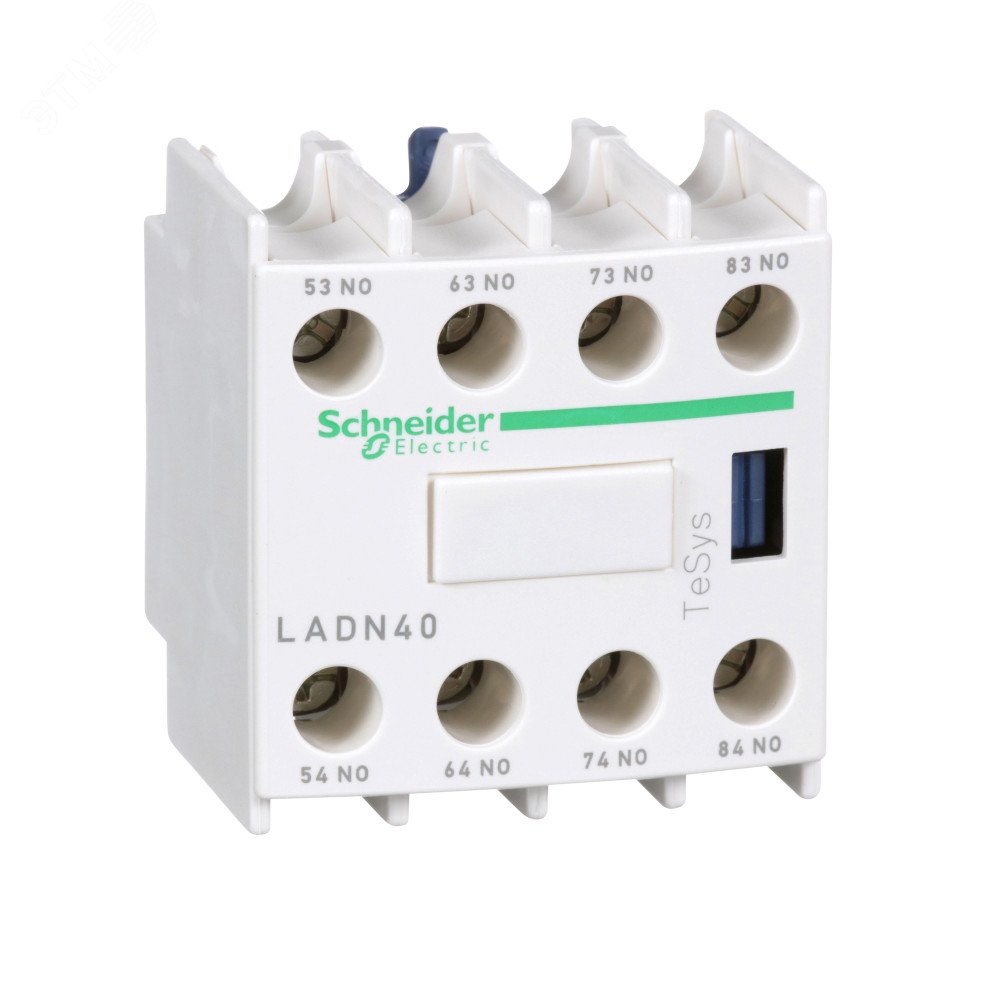 Блок контактный дополнительный к LC1-D фронтальный 4но LADN40 Schneider Electric - превью 4