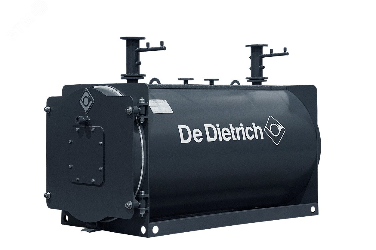 Котел газовый жидкотопливный CA R 1400 стальной 1400 кВт наддувный без  панели управления CA201400 De Dietrich - превью 4
