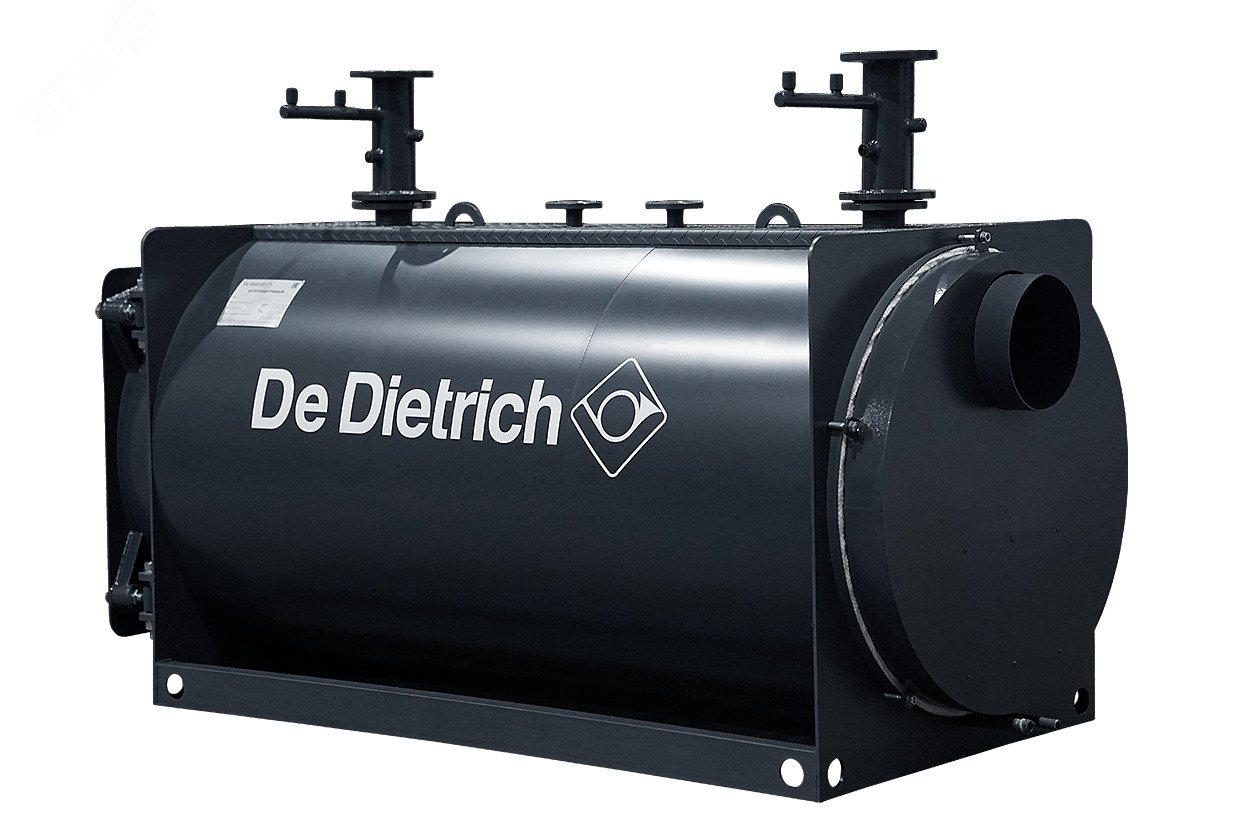 Котел газовый жидкотопливный CA R 1400 стальной 1400 кВт наддувный без  панели управления CA201400 De Dietrich - превью 3