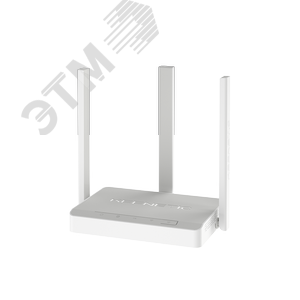 Роутер Mesh Wi-Fi AC750 4x100 Мб/с, MT7628N 580 МГц, City Keenetic