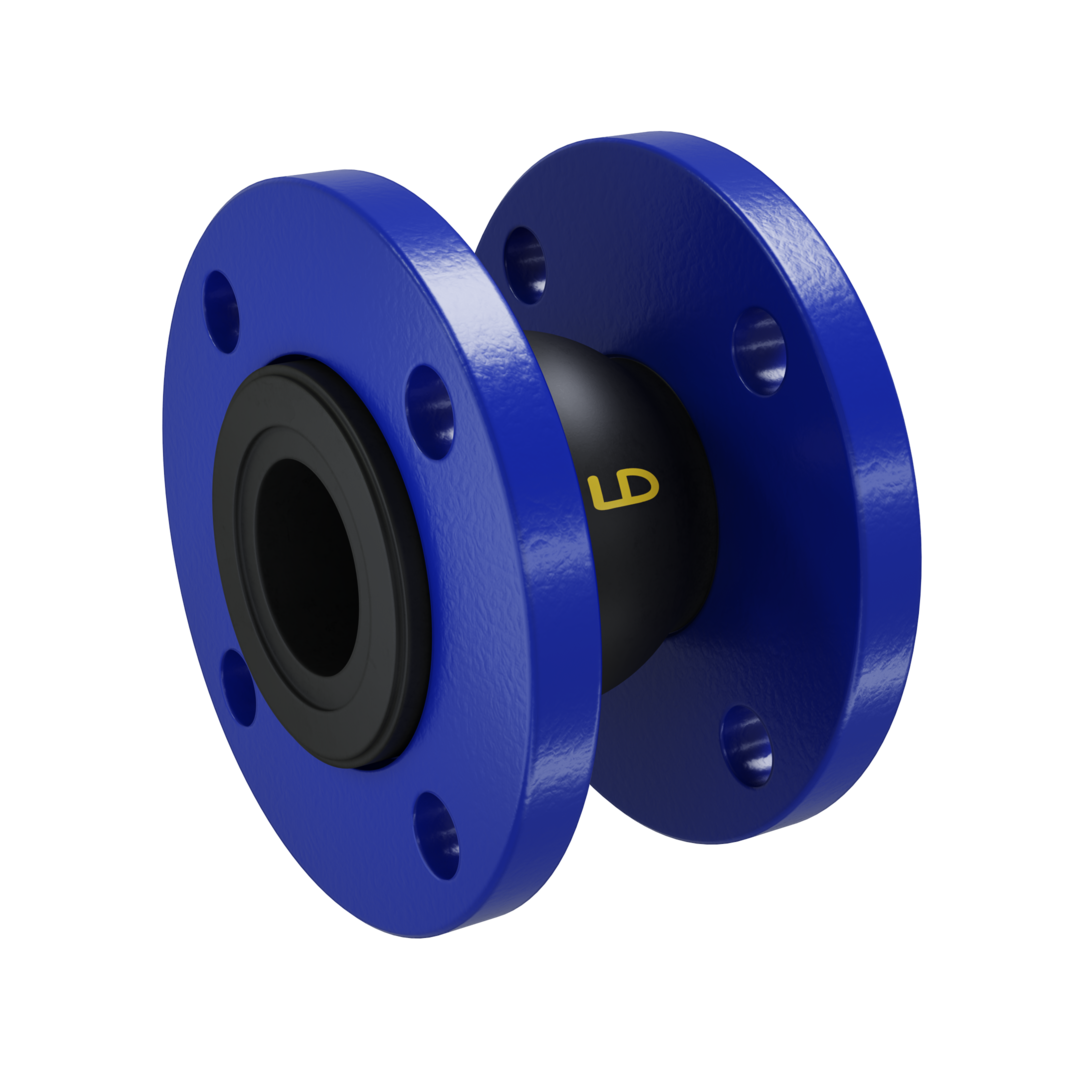 Компенсатор резиновый фланцевый(вибровставка) EPDM DN 65 PN16