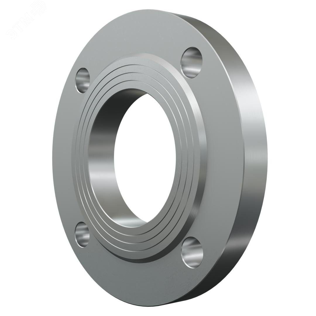 Изображение товара Фланец стальной плоский Ду 80 PN 16 исп.B ст20 ГОСТ33259-2015 (шт)