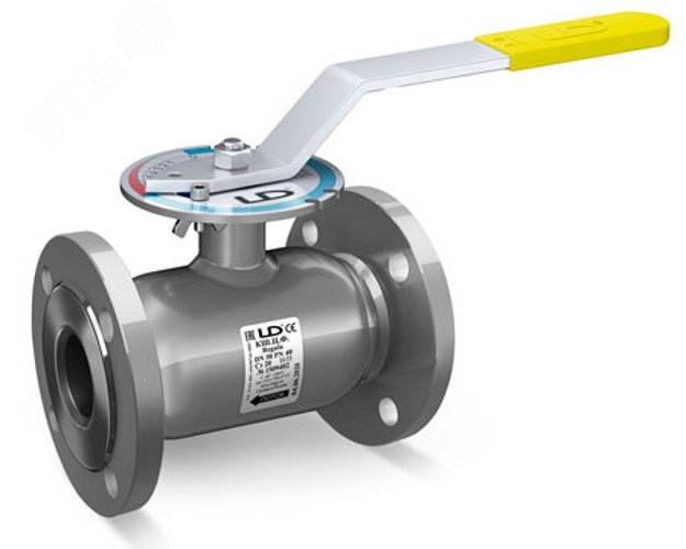 Изображение товара Кран шаровой фланцевый DN65 PN25 (шт)