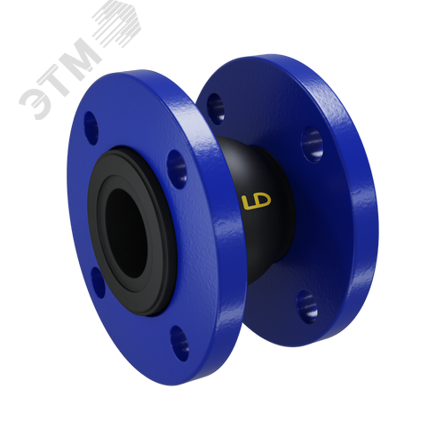 Изображение товара Компенсатор резиновый фланцевый(вибровставка) EPDM DN 65 PN16 (шт)