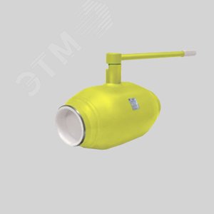 Кран шаровой стальной цельносварной полнопроходной приварной КШ.Ц.П.GAS.125.025.П/П.02 для газообразных сред ДУ 125 РУ 25